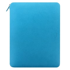 A4 Finsbury Zip Folio Aqua