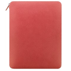 A4 Finsbury Zip Folio Coral