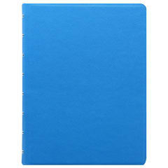 FILOFAX A5 SAFFIANO NOTEBOOK FLURO BLUE