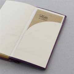 LETTS Legacy Slim Pkt Travel Journal Prpl