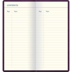 LETTS Legacy Slim Pkt Travel Journal Prpl
