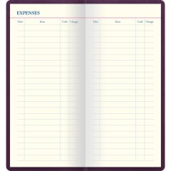 LETTS Legacy Slim Pkt Travel Journal Prpl