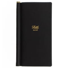 LETTS Legacy Slim Pkt Travel Journal Blk