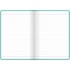 LETTS Dazzle A6 N/Book Turquoise