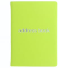 LETTS Dazzle A6 Address Book Pear