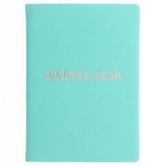 Dazzle A6 Address Book Turquoise