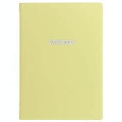 LETTS Pastel A5 NoteBook Lemon