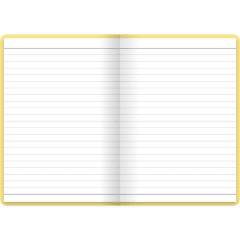 LETTS Pastel A6 N/Book Lemon