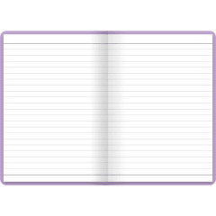 LETTS Pastel A6 N/Book Lilac