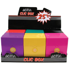 25s CLIC BOX COLOURS (12=1)