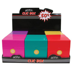 50s CLIC BOX COLOURS (12=1)