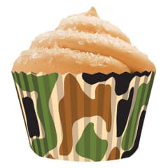 CAMO CUPCAKE 32PCS