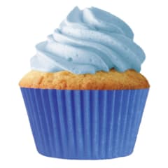 SOLID BLUE CUPCAKE 32PCS