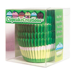 STD GREEN CIRCLE CUPCAKE 80PCS