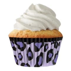 STD LAVENDER LEOPARD CUPCAKES 32PCS