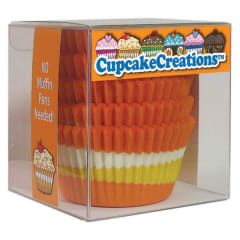 STD ORANGE CIRCLE CUPCAKE 80PCS