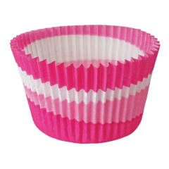 STD PINK CIRCLE CUPCAKE 80PCS