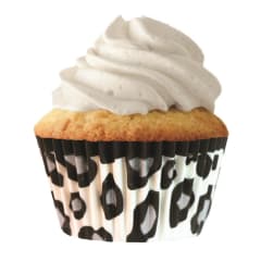 STD WHITE LEOPARD CUPCAKE 32PCS