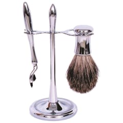 3030 MAK3 SHAVE SET CHR W/BADGER