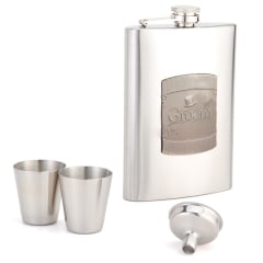 8OZ FLASK GROOM