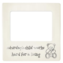 BABY PHOTO FRAME-SATURDAY