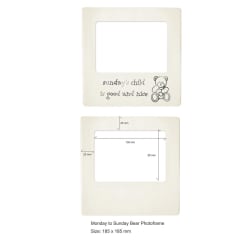 BABY PHOTO FRAME-SUNDAY