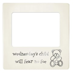 BABY PHOTO FRAME-WEDNESDAY