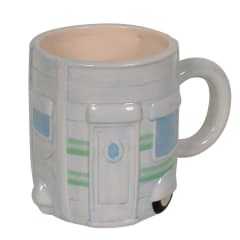 CARAVAN ROUND MUG BLUE/GREEN