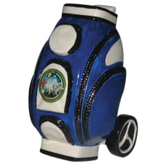 GOLF BAG MONEY BOX BLUE