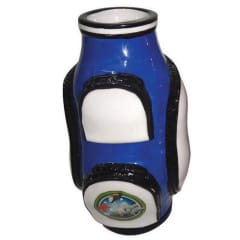 GOLF FLOWER VASE BLUE