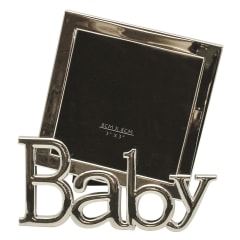 PF10057 BABY FRAME SILVER 8cm x 8cm