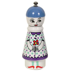 SMALL PEPPER MILL GIRL PURPLE HAT