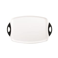 CHOP & SERVE BOARD WHITE/BLK