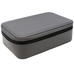 STRAIGHT RAZOR TRAVEL SET CHARCOAL GREY