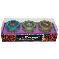 CANDLE #2 TIN G/SET 3PC (1=3)