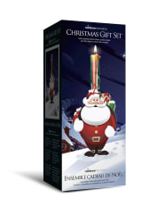 SANTA CANDLE HOLDER