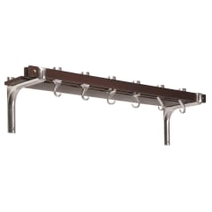 ESPRESSO WD RECT WALL RACK