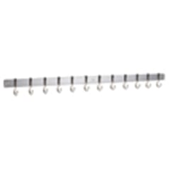 METRO WALL RAIL 91CM CHROME