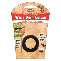 6003B WINE DP COLLAR-BLK. B/PACK