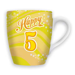 CELEBRATION MUG - HAPPY 5