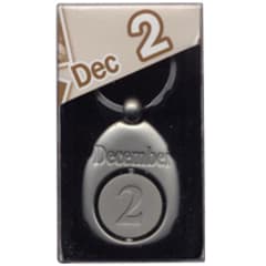 CHRONICLE KEYRING DECEMBER 2