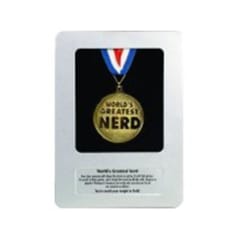 GOLD MEDAL WORLDs GREATEST NERD