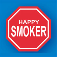 Keyrings PVS SIGNS HAPPY SMOKER