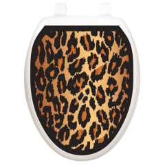TATTOO TOILET TATTOOS LEOPARD - OVAL