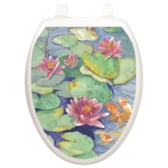 TOILET TATTOOS LILYPADS - OVAL