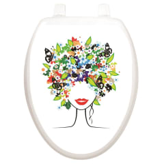 TATTOO TOILET TATTOOS SPRING LADY - OVAL