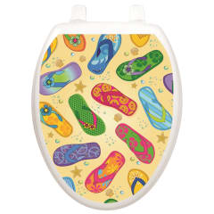 TATTOO TOILET TATTOOS THONGS - OVAL