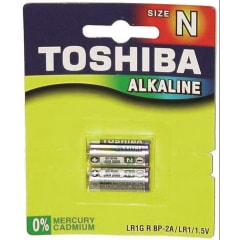 TOSHIBA N SUPER ALKALINE BATTERY 2PK