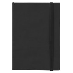 A5 Flexi Journal Black/Lined Paper