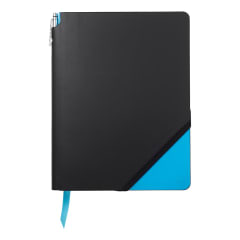 Jot Zone Black / Bright Blue Jrnl Medium